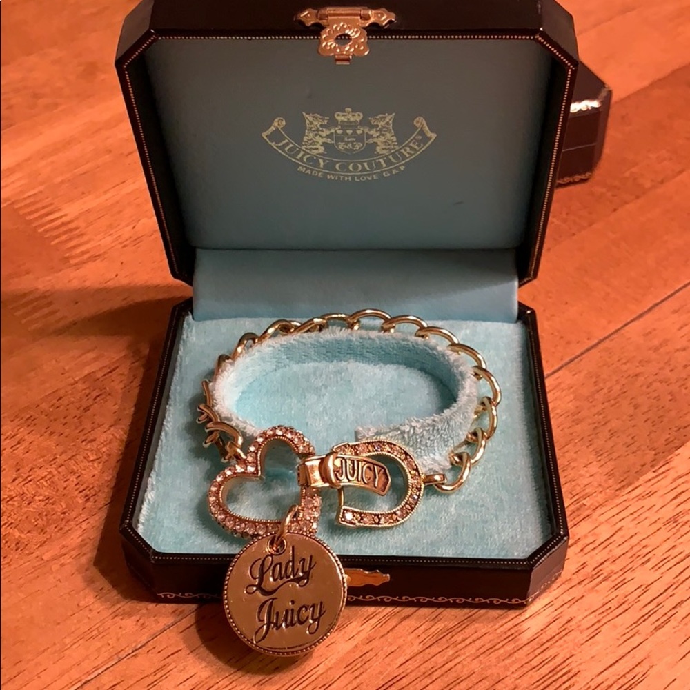 Chunky gold juicy couture Bracelet